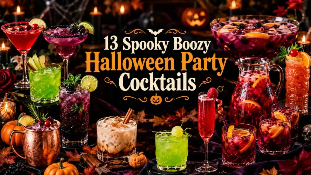 13 Spooky Boozy Halloween Party Cocktails to Make This Halloween