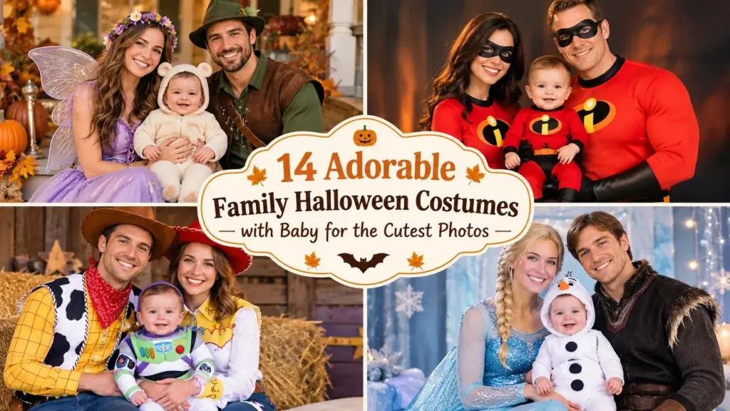 14 Adorable Family Halloween Costumes with Baby for the Cutest Photos
