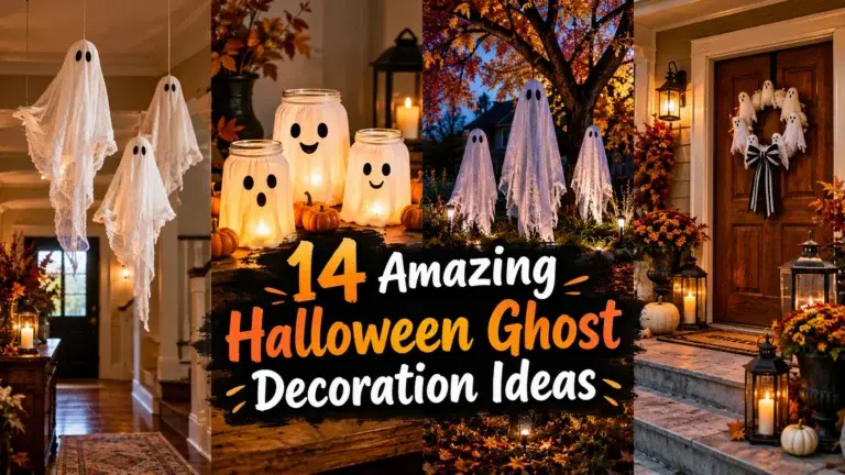 14 Amazing Halloween Ghost Decoration Ideas to Make Your Home Spooktacular