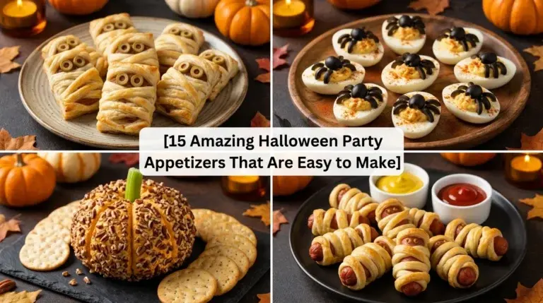 15 Amazing Halloween Party Appetizers That Are Easy to Make