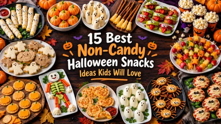 15 Best Non-Candy Halloween Snacks Ideas Kids Will Love