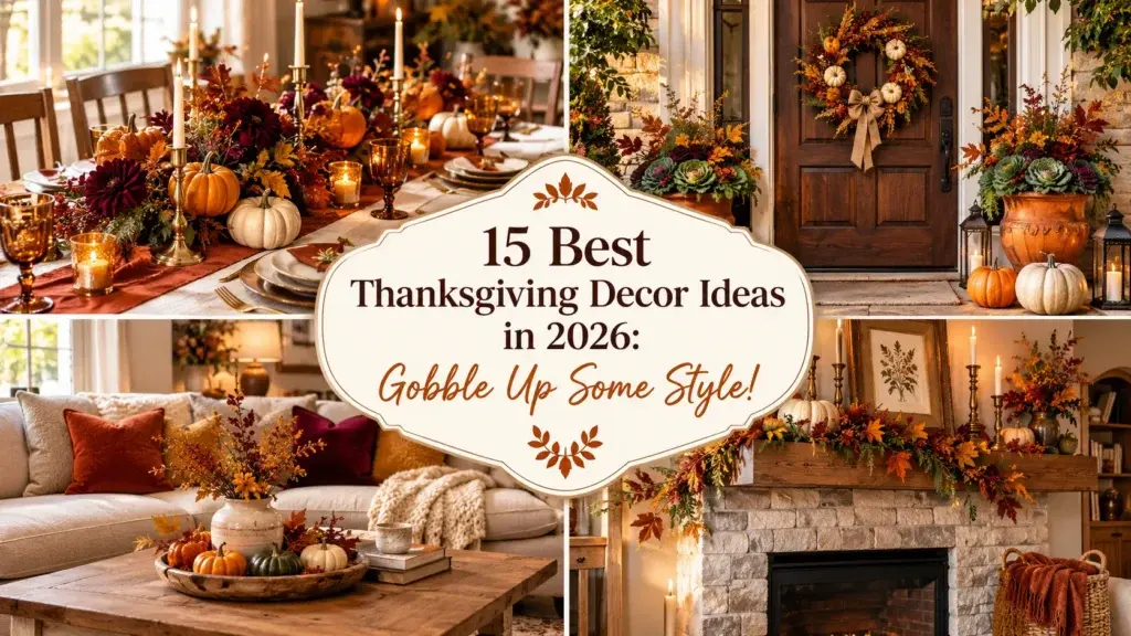 15 Best Thanksgiving Decor Ideas in 2026: Gobble Up Some Style!