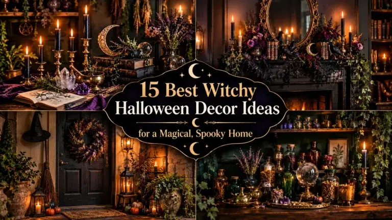 15 Best Witchy Halloween Decor Ideas for a Magical, Spooky Home