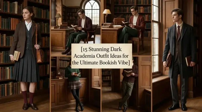 15 Stunning Dark Academia Outfit Ideas for the Ultimate Bookish Vibe