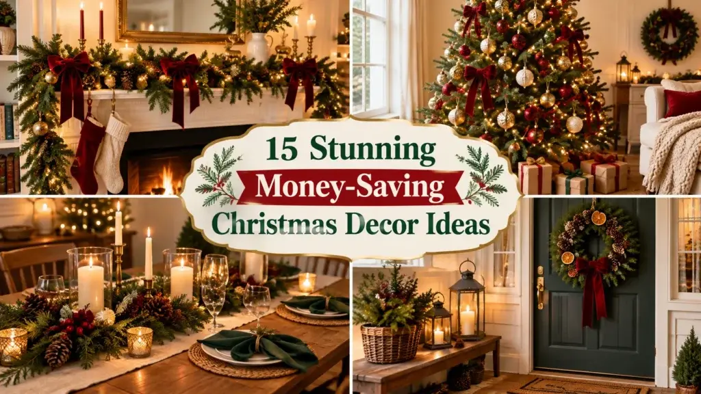 15 Stunning Money-Saving Christmas Decor Ideas