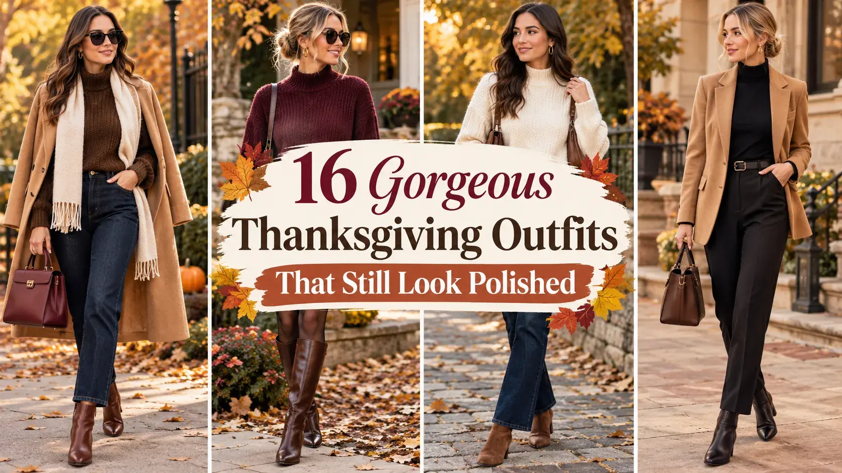 16 Gorgeous Thanksgiving Outfits That Still Look Polished