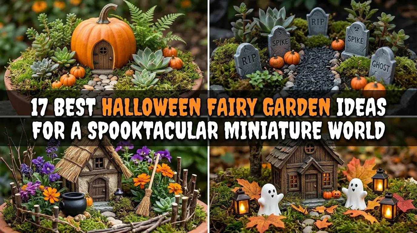17 Best Halloween Fairy Garden Ideas for a Spooktacular Miniature World