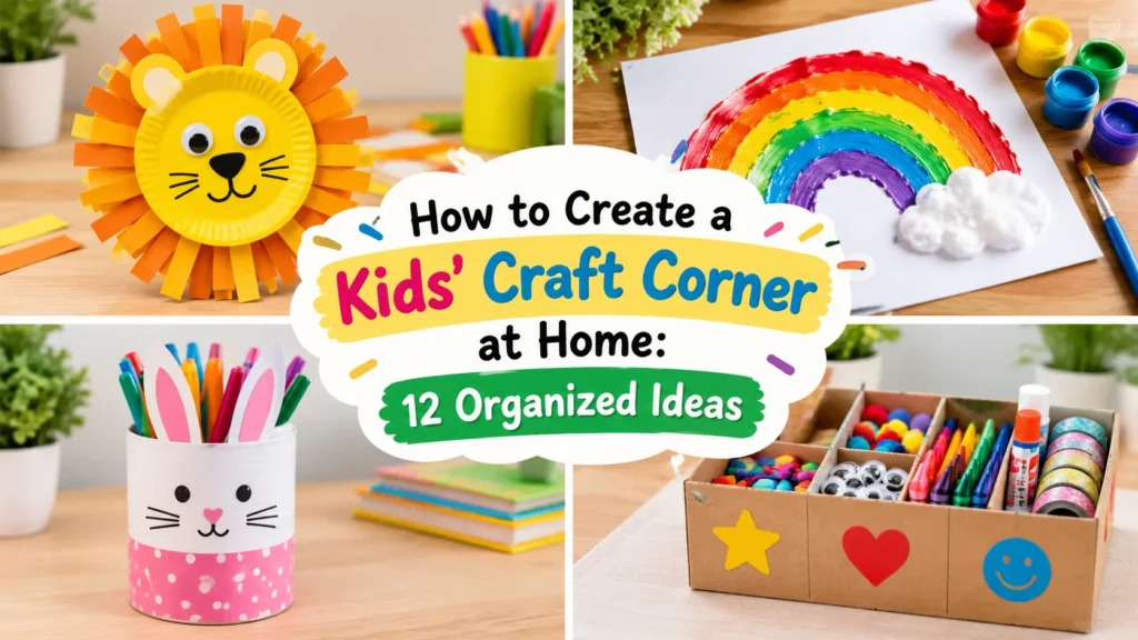 Kids-Craft-Corner-Ideas