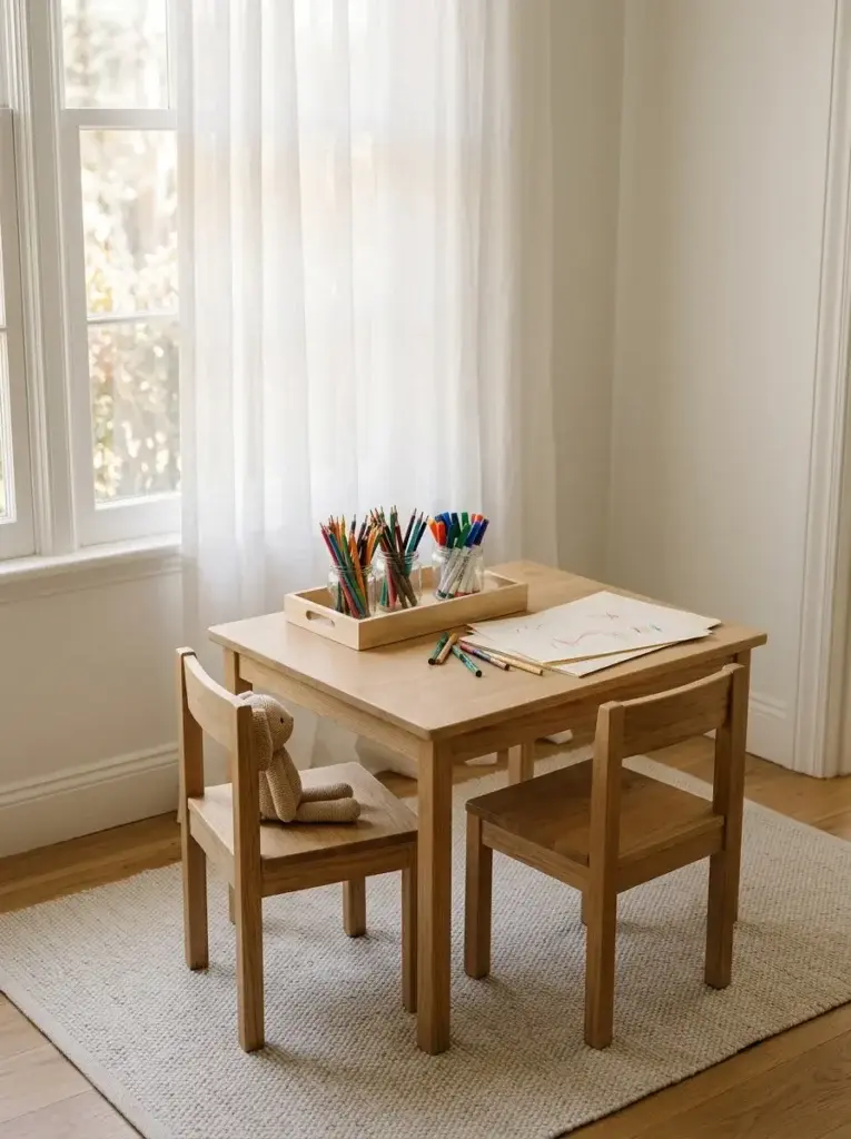 a Window-Side Craft Table
